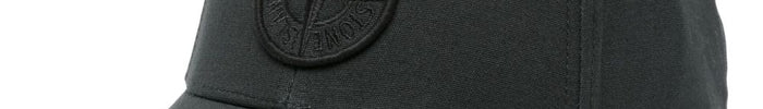 Stone Island Cappellino Nero Uomo Baseball - Dipierro