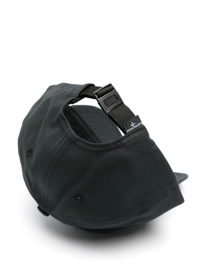 Stone Island Cappellino Nero Uomo Baseball 2