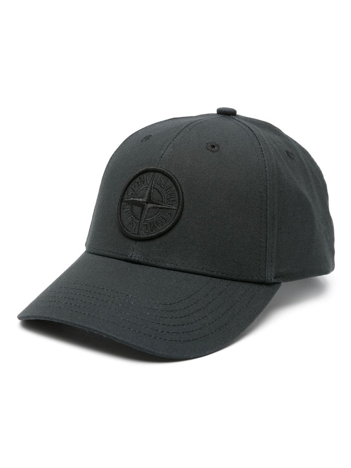 Stone Island Cappellino Nero Uomo Baseball 1