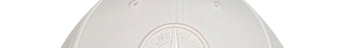 Stone Island Cappellino Bianco Uomo Ricamo Compass - Dipierro