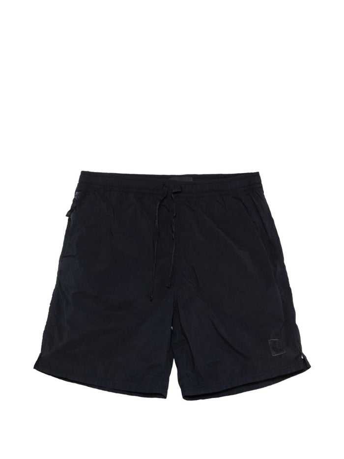 Stone Island Short Blu Uomo Patch Logo 5