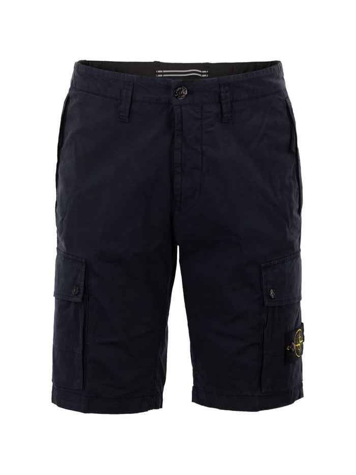 Stone Island Short Blu Uomo Cargo 1