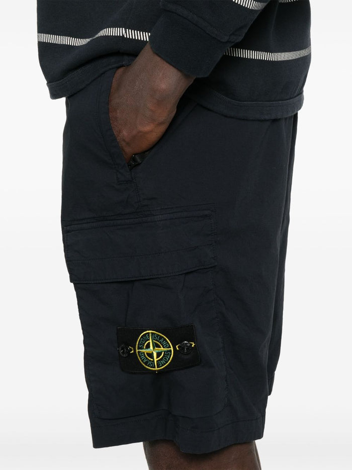 Stone Island Short Blu Uomo Cargo 2