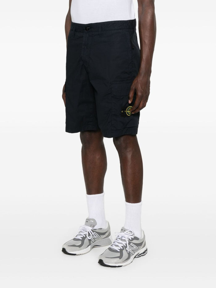Stone Island Short Blu Uomo Cargo 4