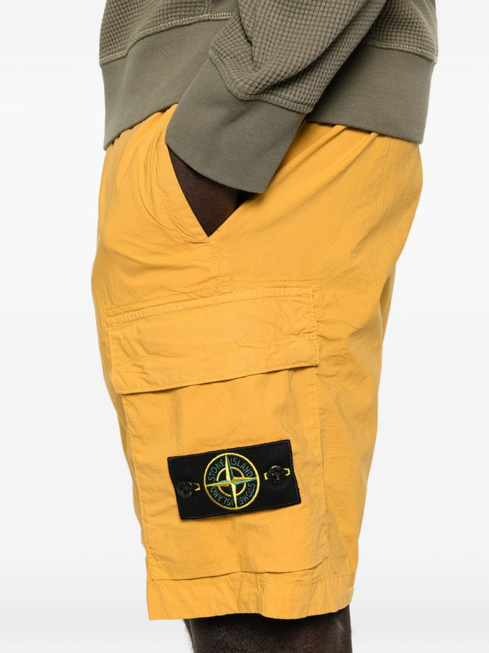 Stone Island Short Giallo Uomo Cargo 3