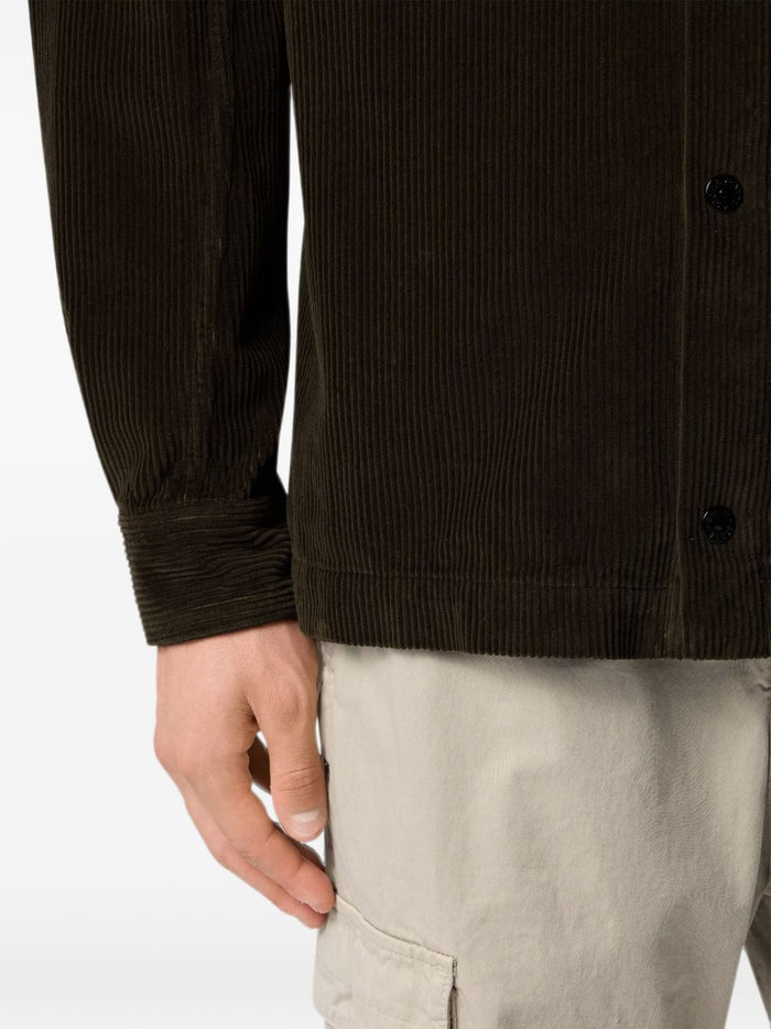 Stone Island Camicia Grigio Uomo 5