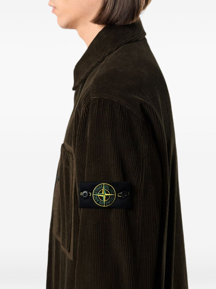 Stone Island Camicia Grigio Uomo 6