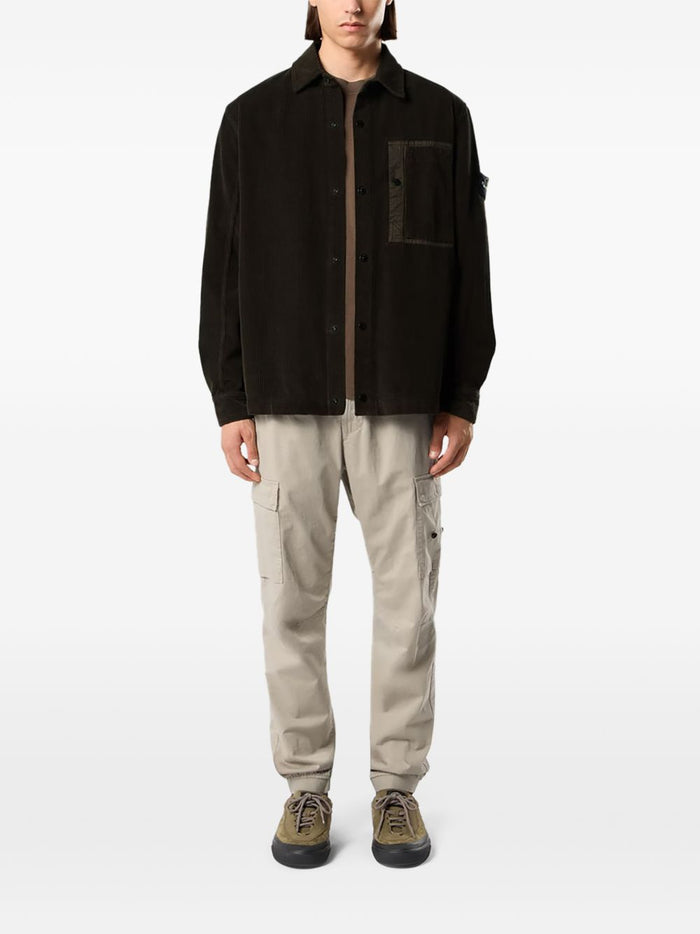 Stone Island Camicia Grigio Uomo 7