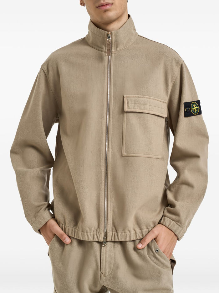 Stone Island Camicia Marrone Uomo 1