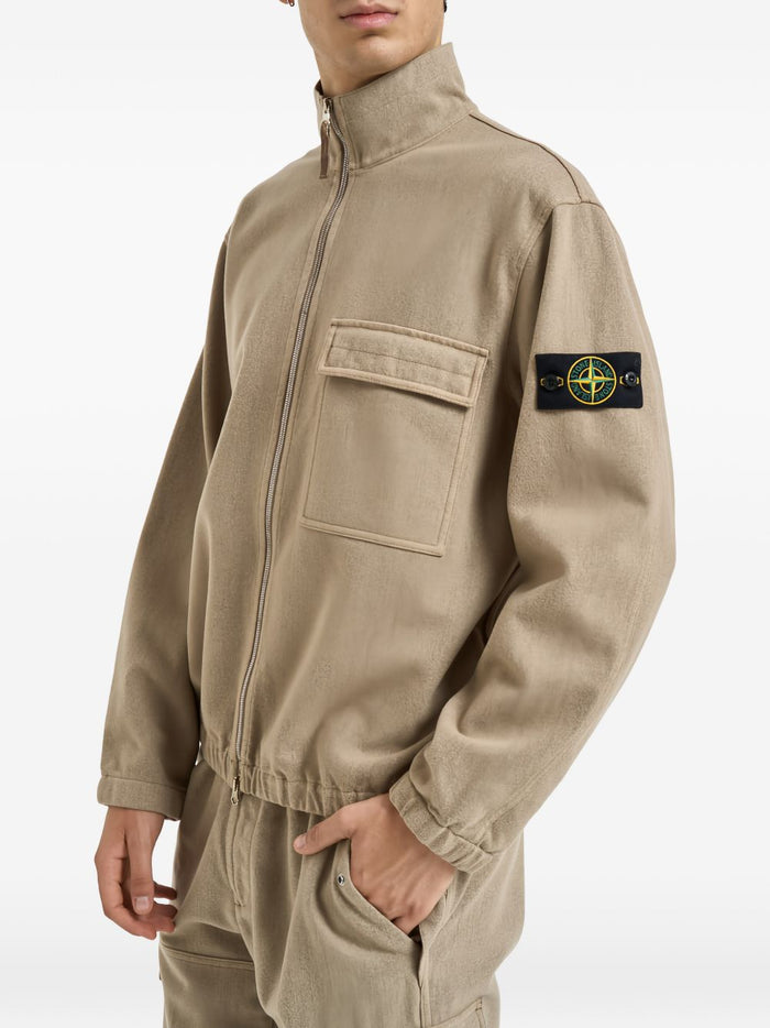 Stone Island Camicia Marrone Uomo 6