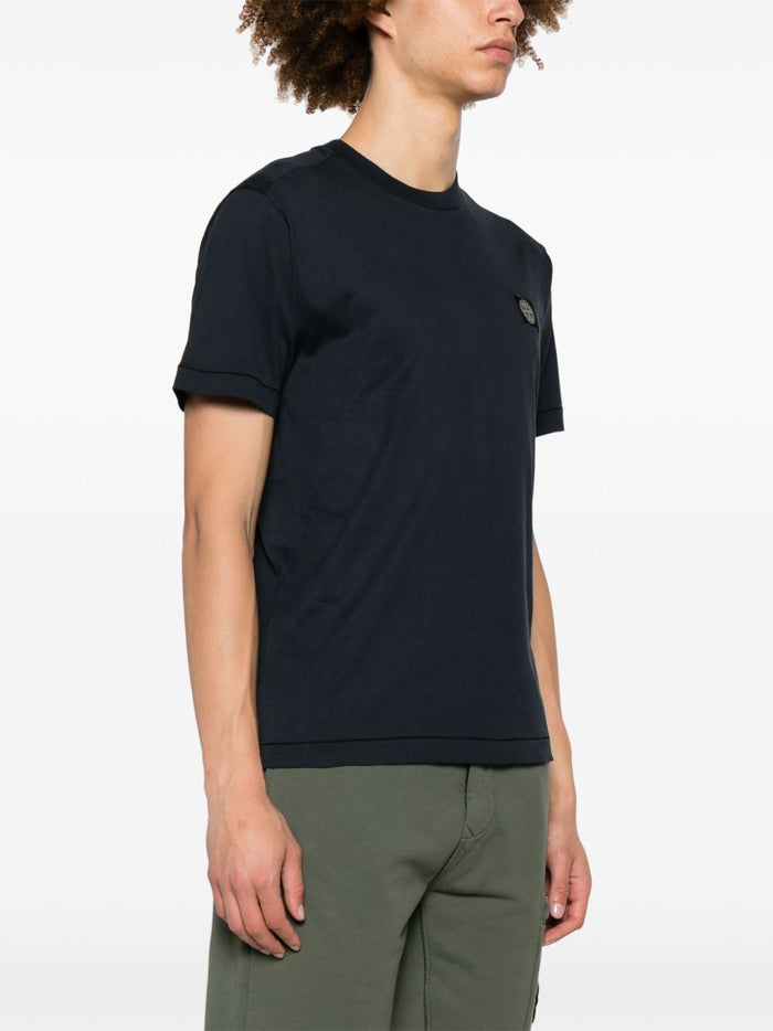Stone Island T Shirt Blu Uomo 5