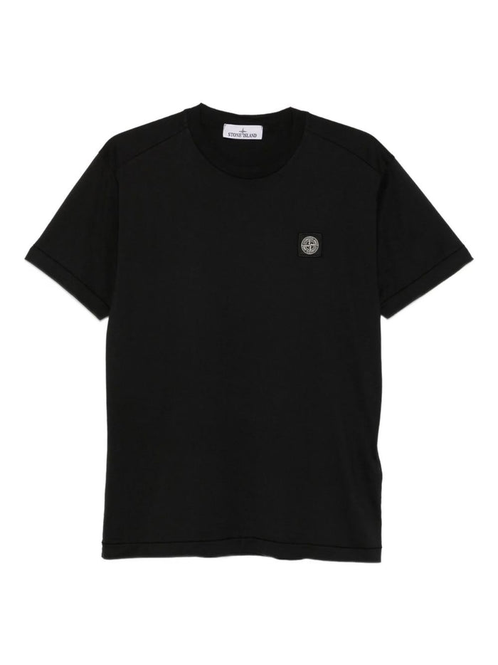 Stone Island T Shirt Nero Uomo 4