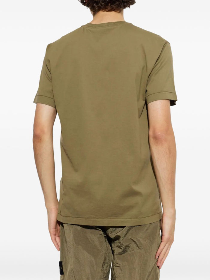Stone Island T Shirt Verde Uomo 3