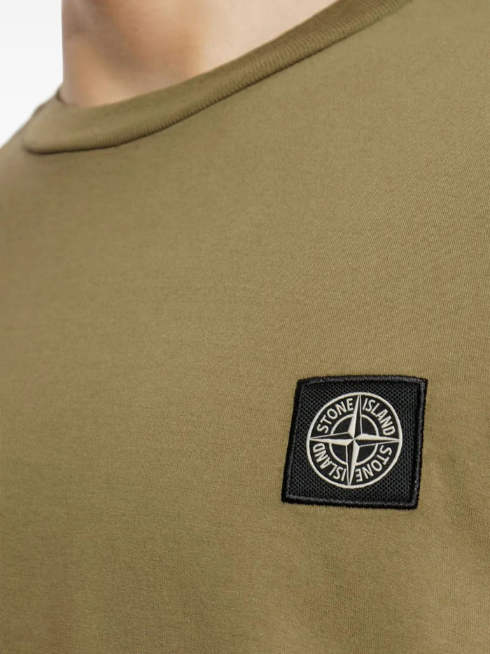 Stone Island T Shirt Verde Uomo 4