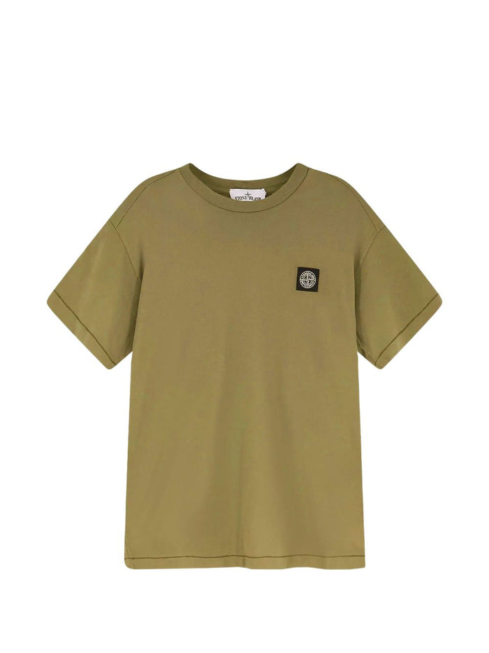 Stone Island T Shirt Verde Uomo 1