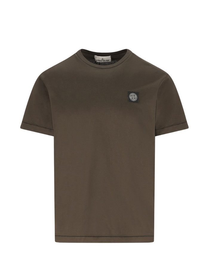 Stone Island T Shirt Grigio Uomo 1