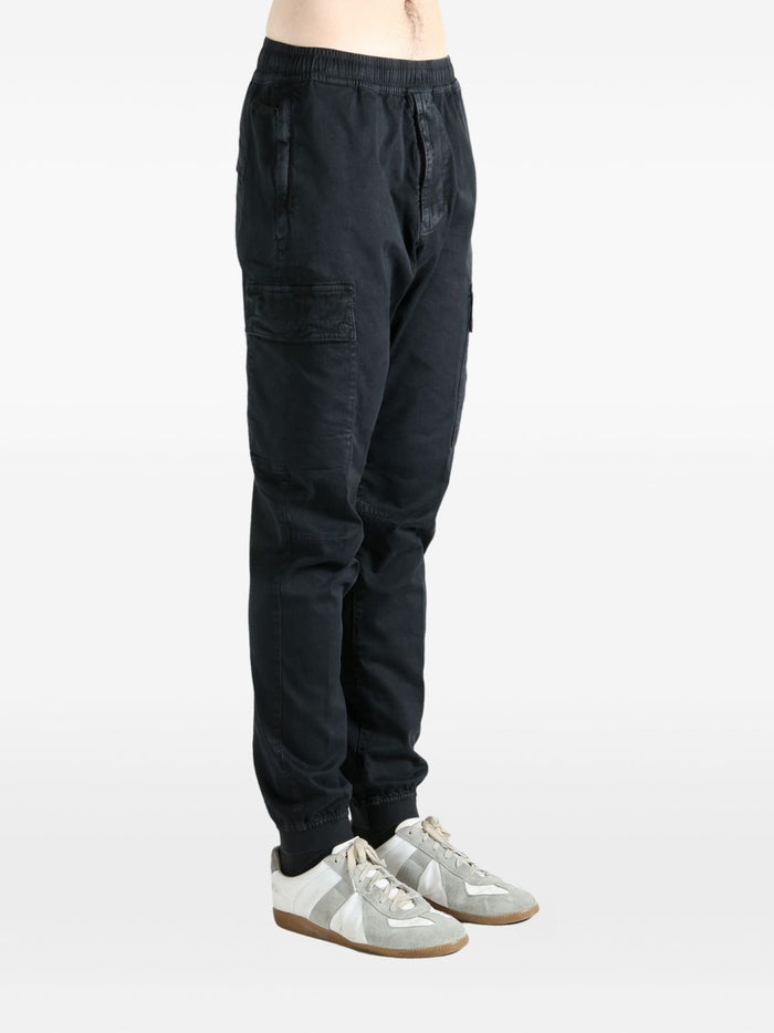 Stone Island Pantaloni Nero Uomo 4