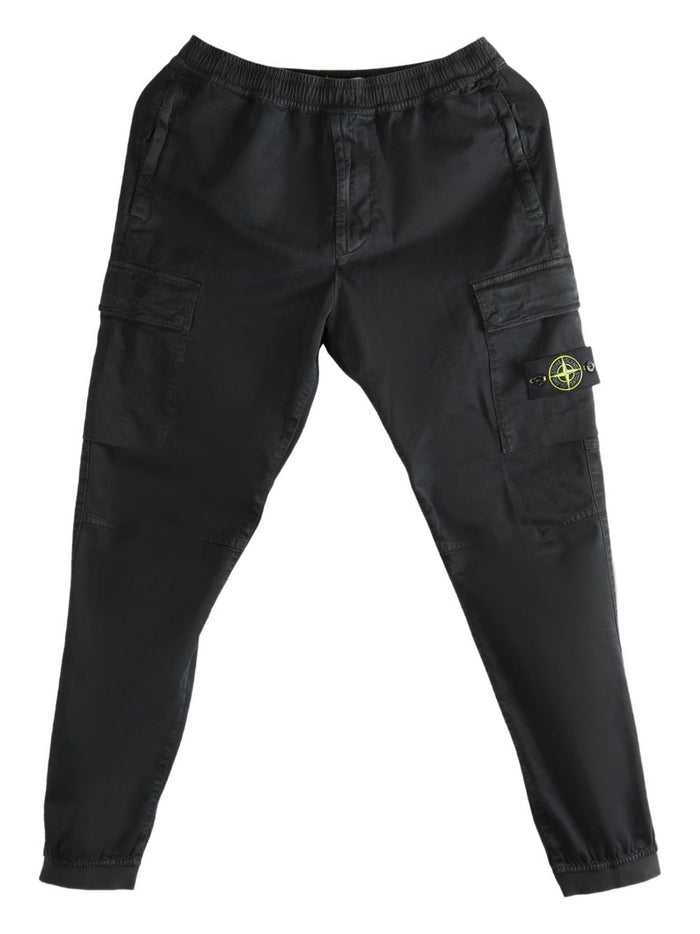 Stone Island Pantaloni Nero Uomo 1