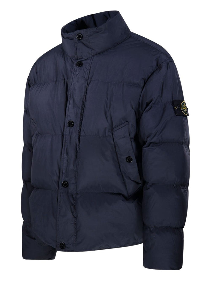 Stone Island Giubbotto Blu Uomo 4