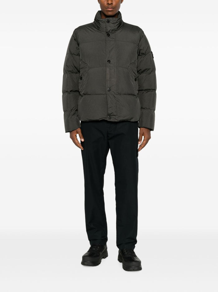 Stone Island Giubbotto Grigio Uomo 4