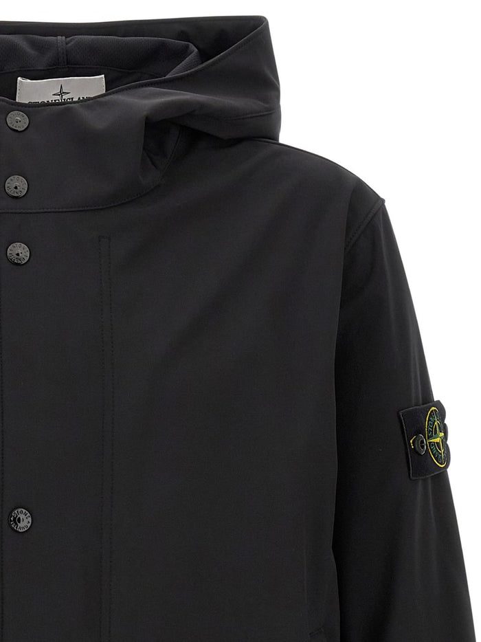 Stone Island Giubbotto Nero Uomo 4