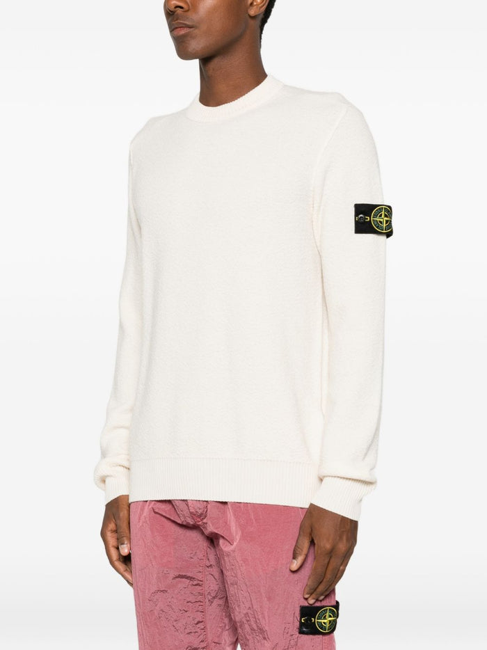 Stone Island Maglia Bianco Uomo 3