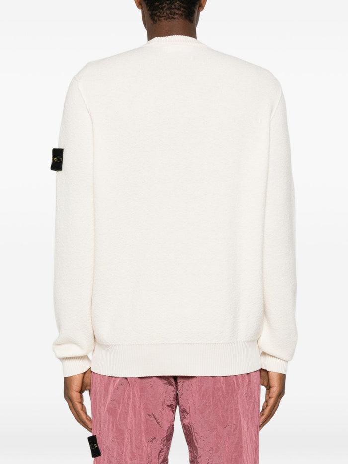 Stone Island Maglia Bianco Uomo 4