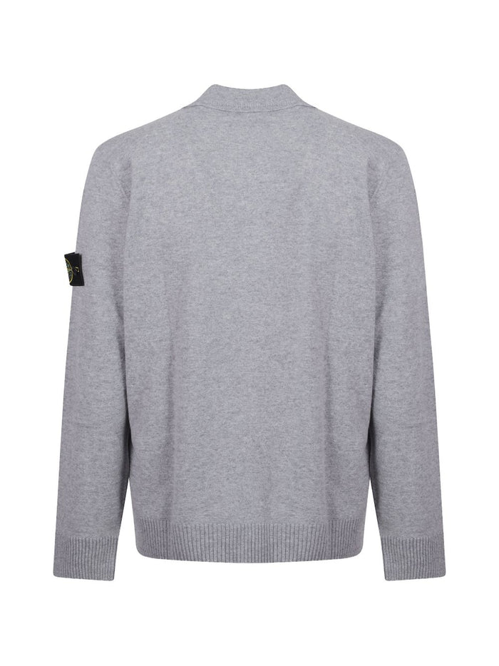 Stone Island Polo Grigio Uomo 3