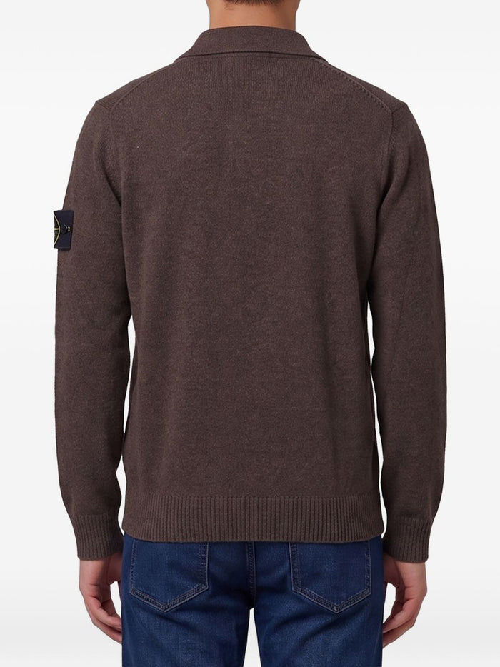 Stone Island Polo Grigio Uomo 3