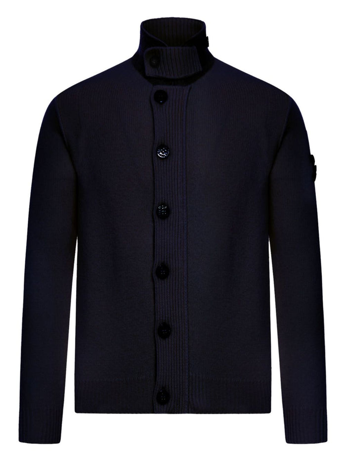 Stone Island Cardigan Blu Uomo 1