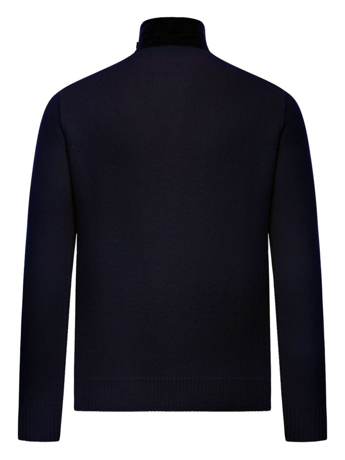 Stone Island Cardigan Blu Uomo 2