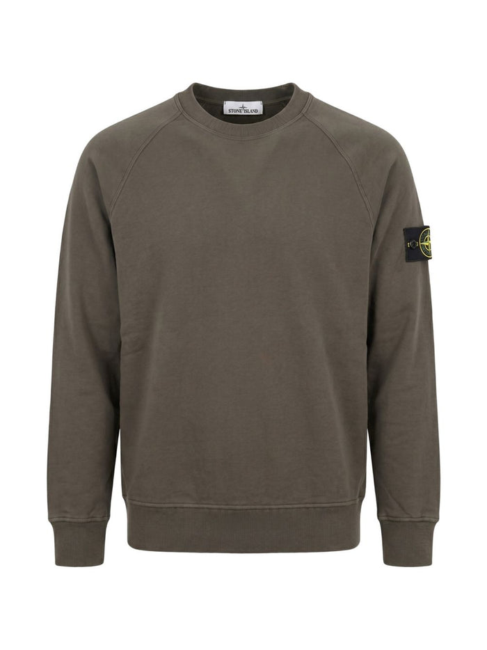 Stone Island Felpa Grigio Uomo 1