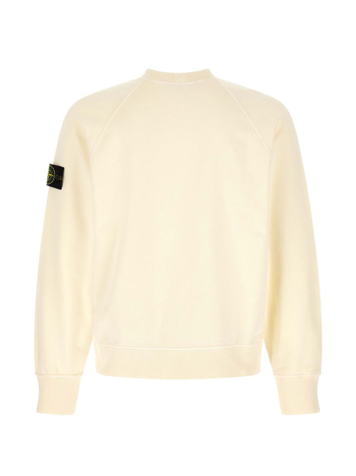Stone Island Felpa Bianco Uomo 2