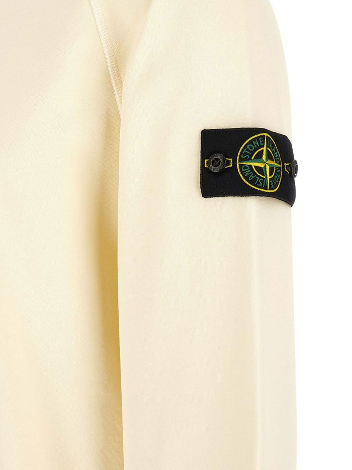 Stone Island Felpa Bianco Uomo 3
