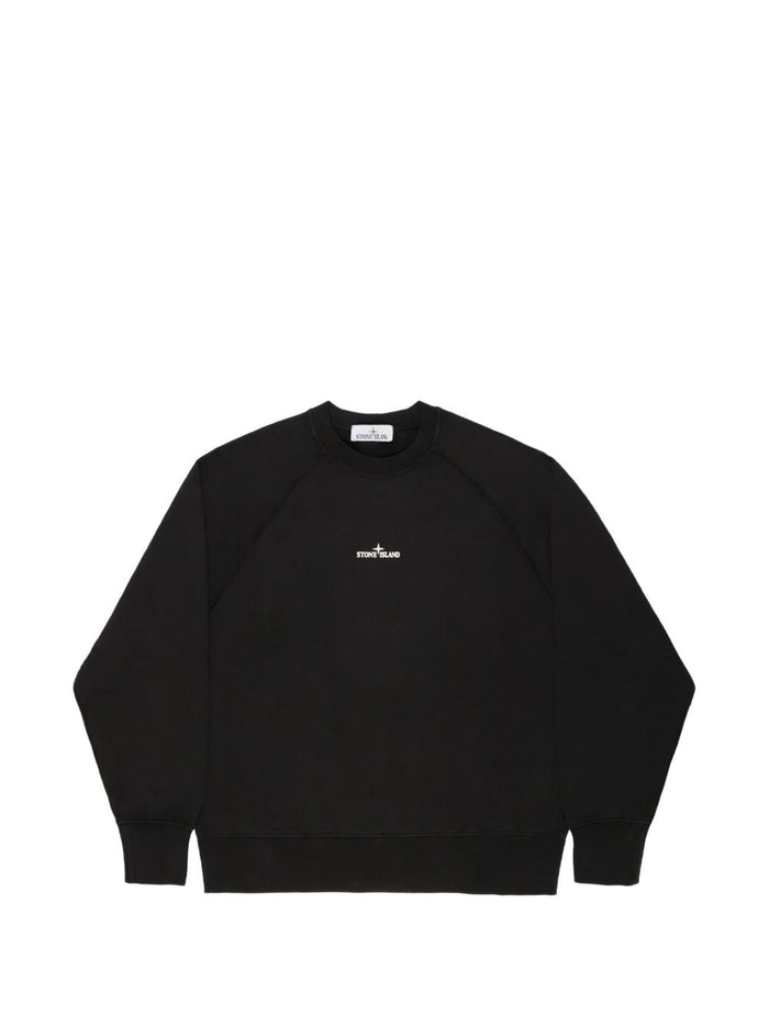 Stone Island Felpa Nero Uomo 1