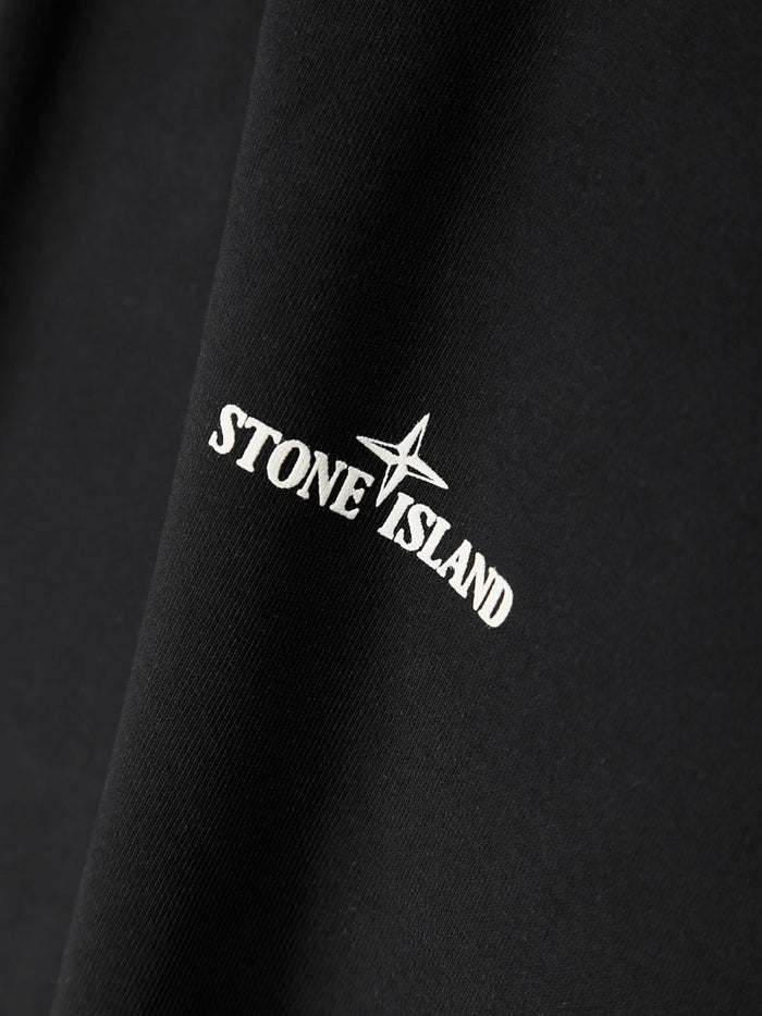 Stone Island Felpa Nero Uomo 2