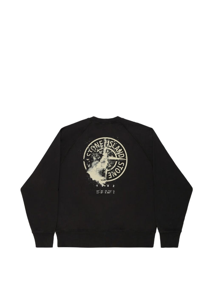 Stone Island Felpa Nero Uomo 3