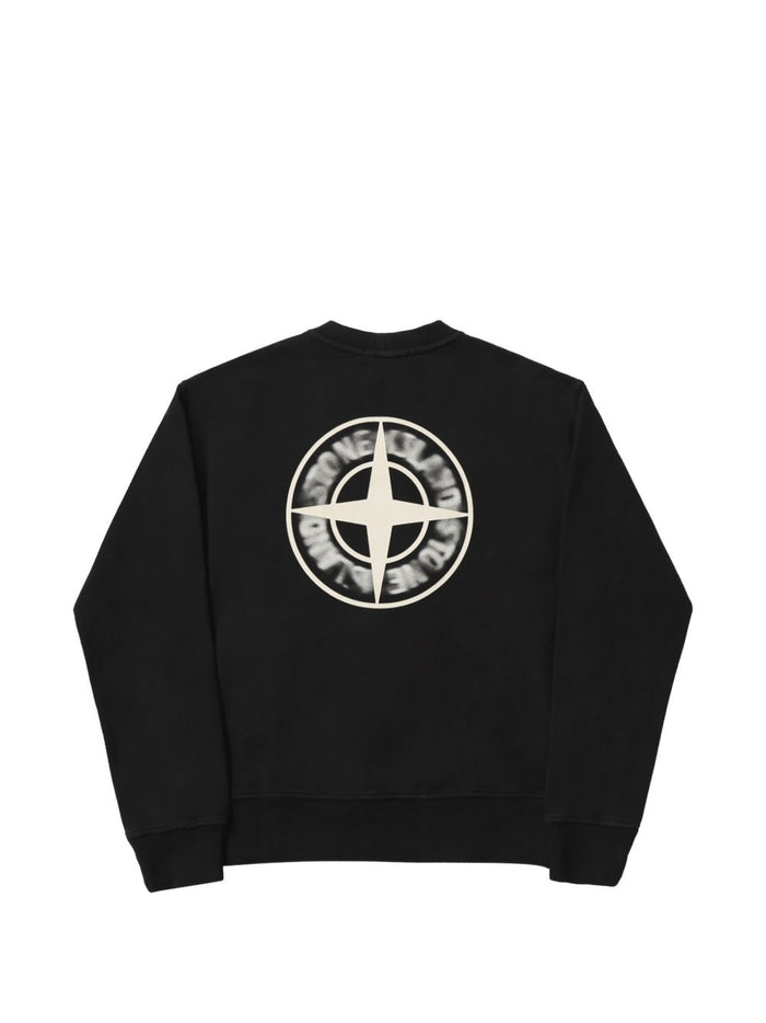 Stone Island Felpa Nero Uomo 2
