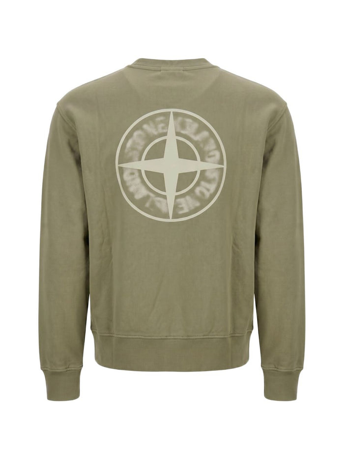 Stone Island Felpa Verde Uomo 2