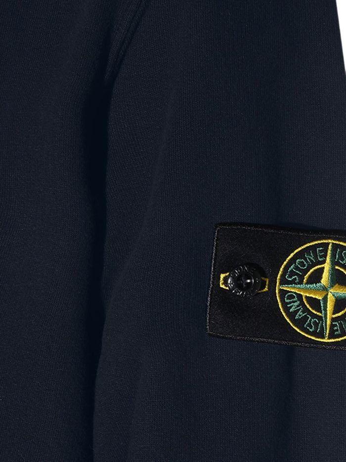 Stone Island Felpa Blu Uomo 3