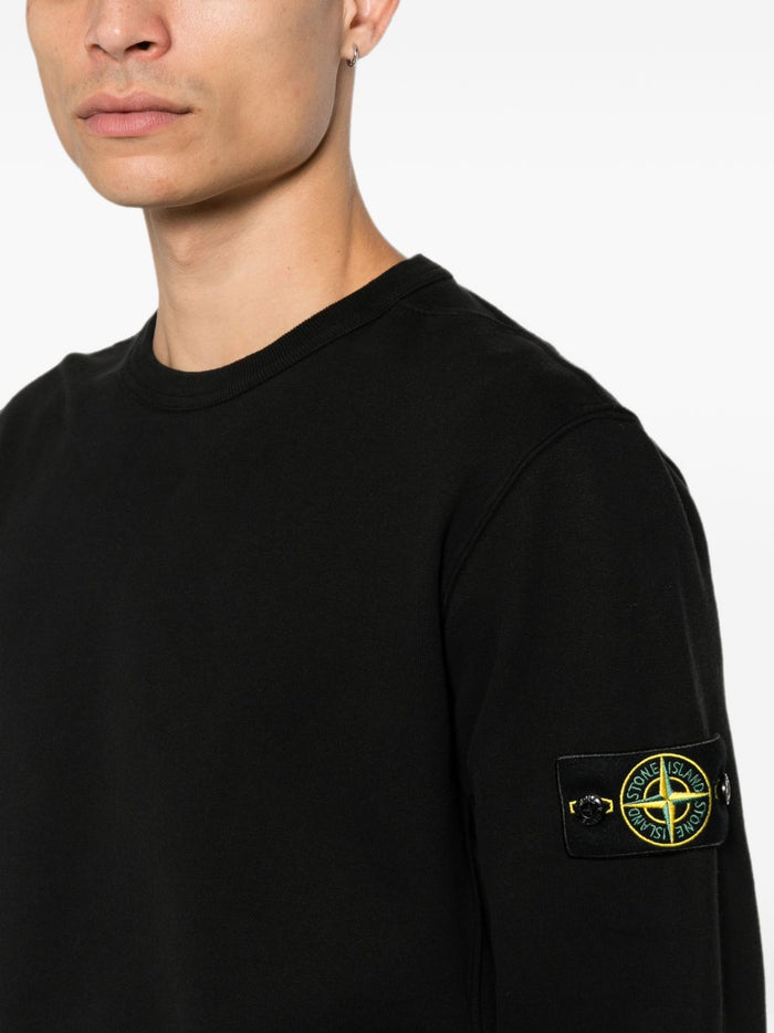 Stone Island Felpa Nero Uomo 2