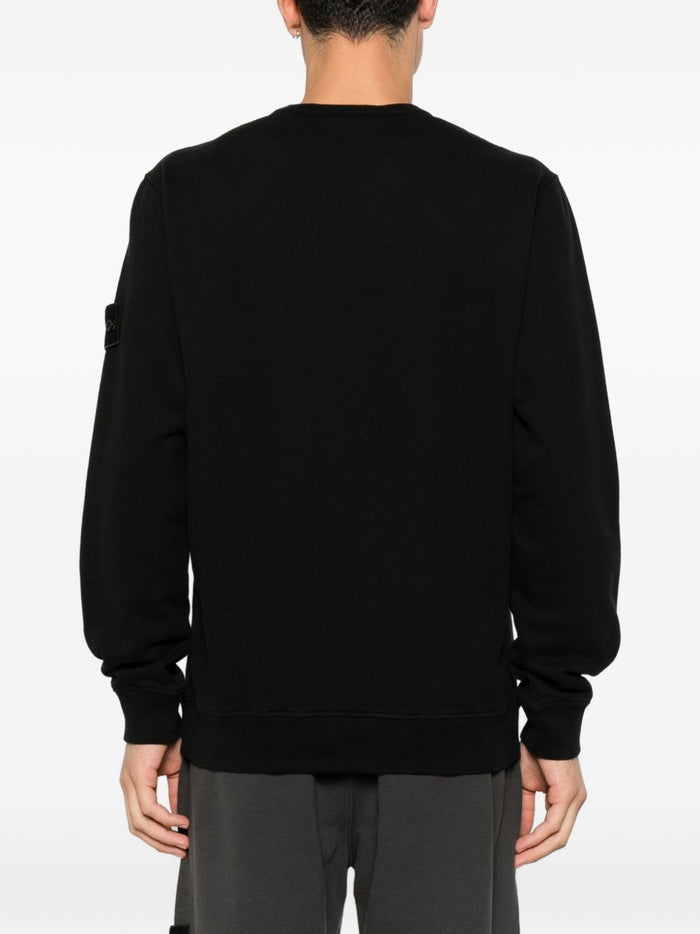 Stone Island Felpa Nero Uomo 4