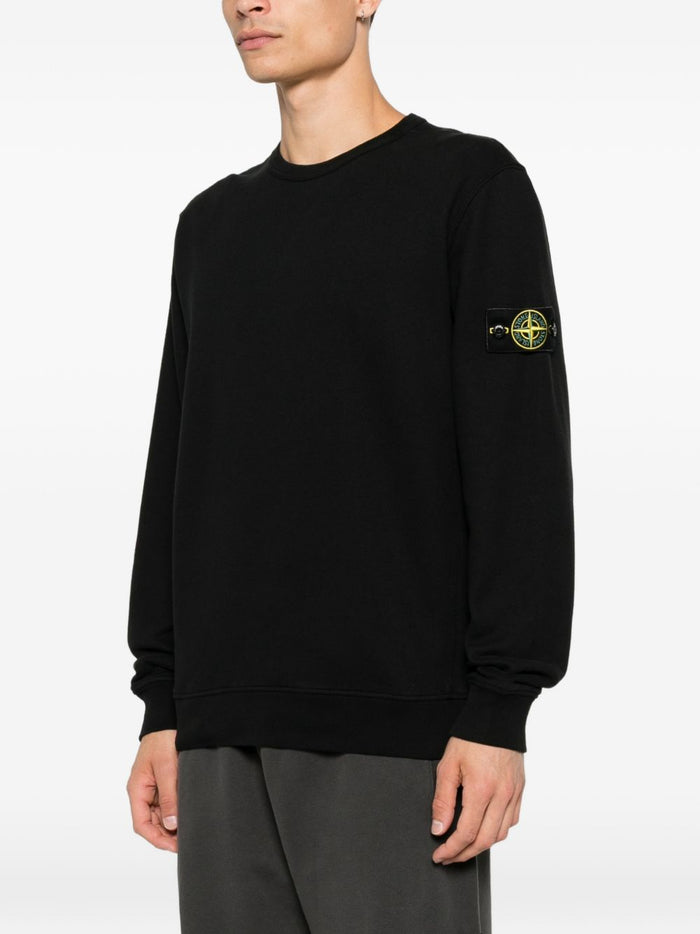 Stone Island Felpa Nero Uomo 5