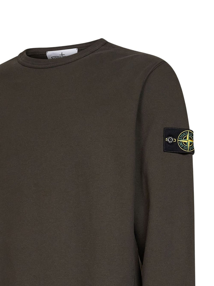 Stone Island Felpa Grigio Uomo 2