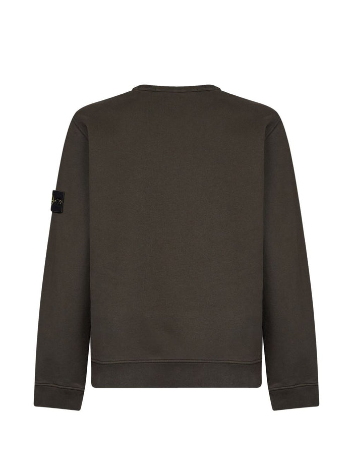Stone Island Felpa Grigio Uomo 3