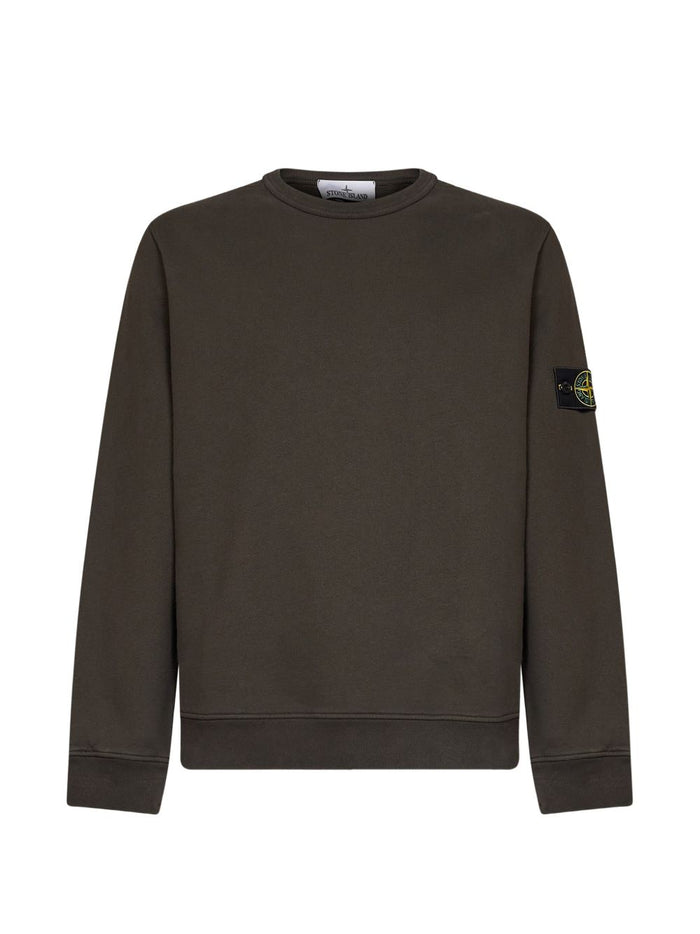 Stone Island Felpa Grigio Uomo 1