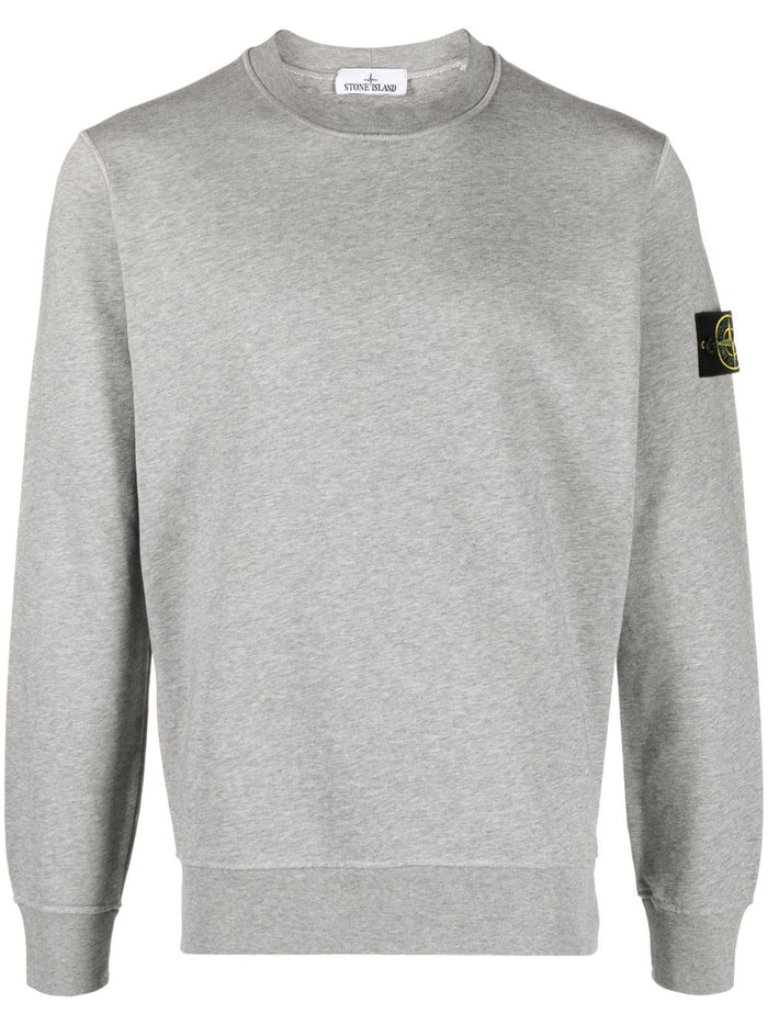 Stone Island Felpa Grigio Uomo 1