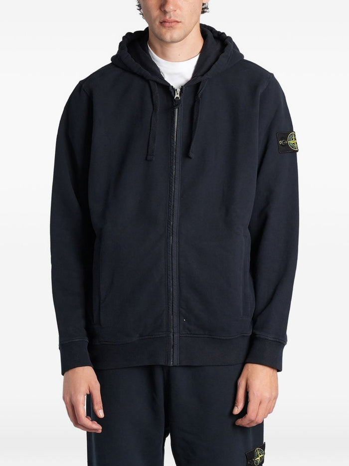Stone Island Felpa Blu Uomo 1