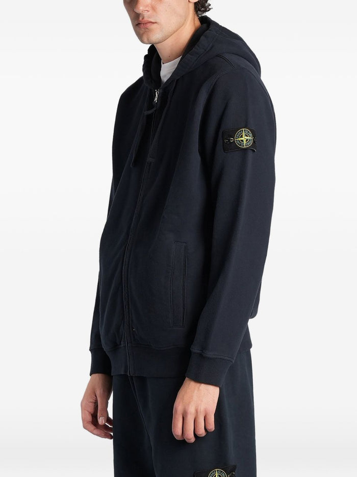 Stone Island Felpa Blu Uomo 3
