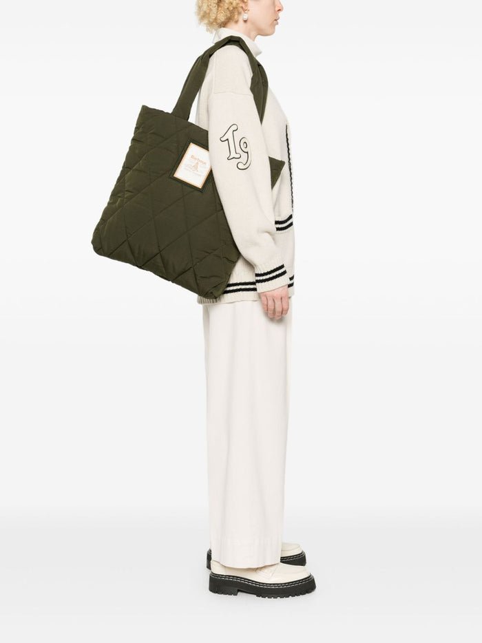 Barbour Damen – Gepolsterte Tasche in grün 2